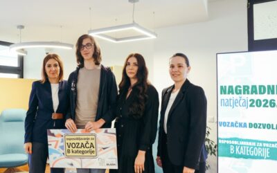 Gimnazijalac Šimun Delišimunović osvojio natječaj “Vozačka dozvola”